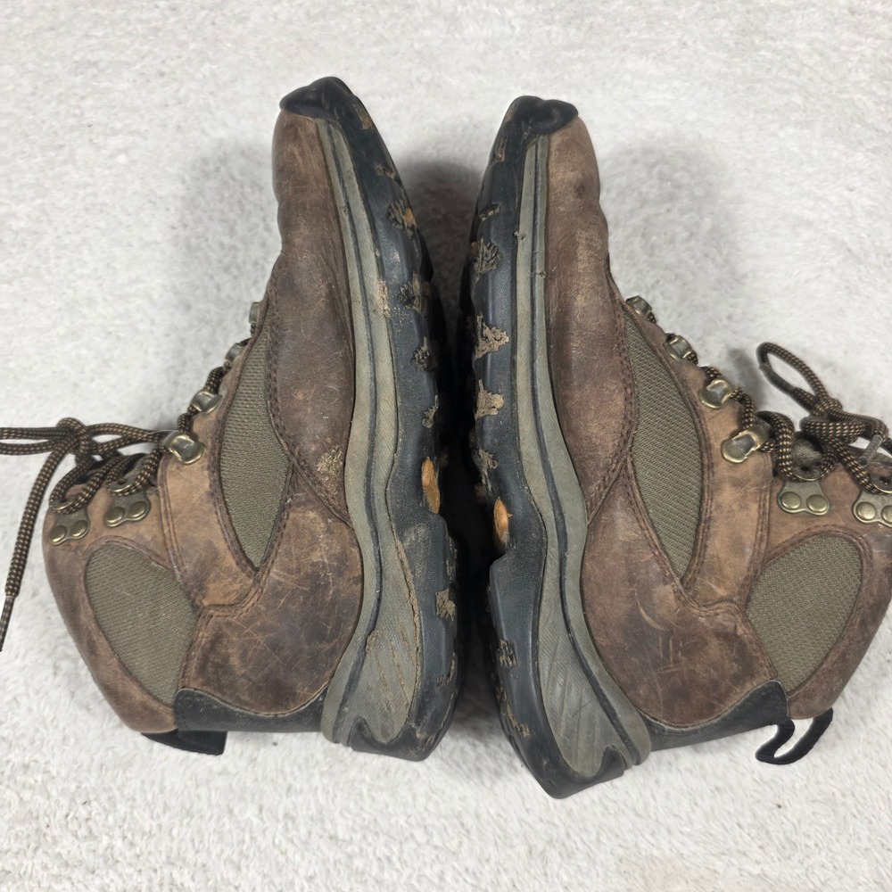 Timberland Hiking Boots Womens 8 Brown Gore-Tex Leather A1159 Waterproof